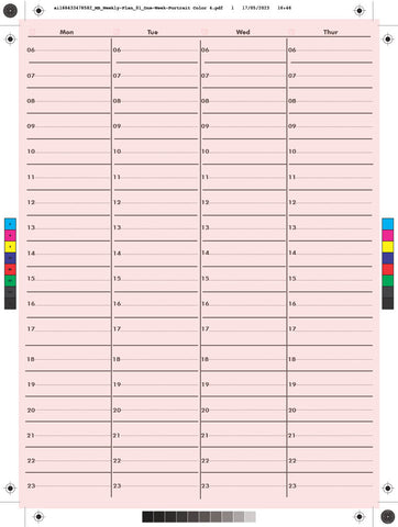 Pink MoverBook - One Week Portrait