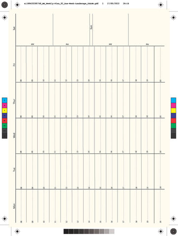 Bauhaus MoverBook - One Week Landscape