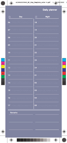 Lavendar MoverPad - One Day Template