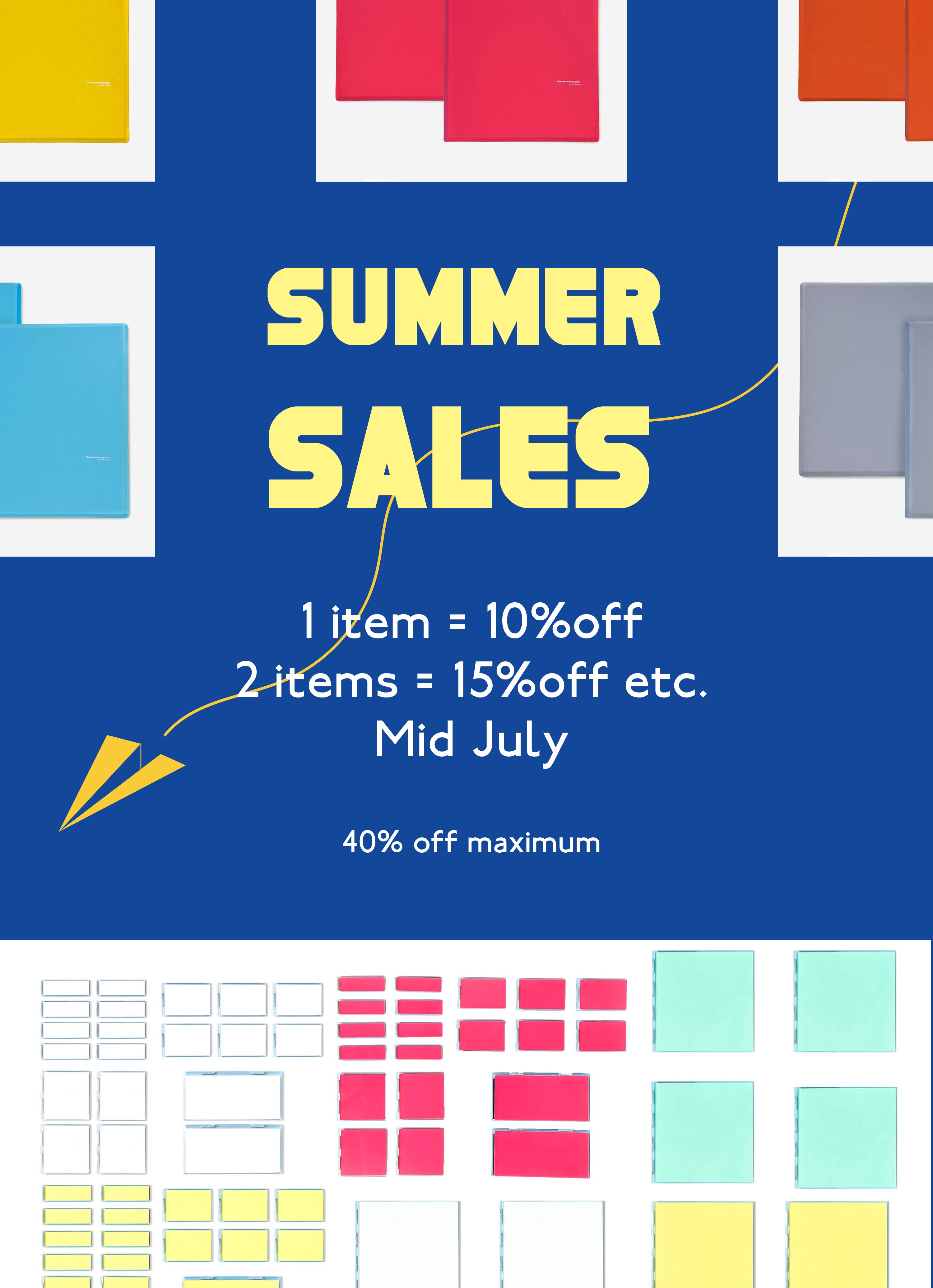 Prepare yourself for SUMMER SALE ☀️