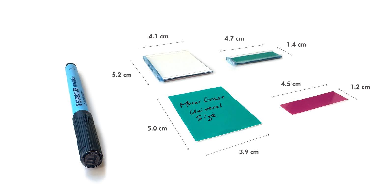 Mover Erase Uni-Size Color-coding Starter Pack with MoveNote and Trifold Organizers (Preorder Only)