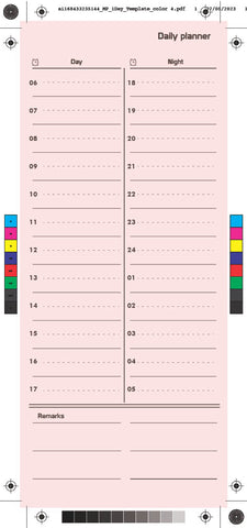 Pink MoverPad - One Day Template